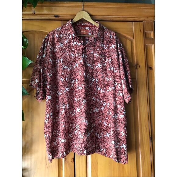 Tommy Bahama Silk  Short Sleeve Button Up Hawaiian Shirt Size XXL - Picture 3 of 9